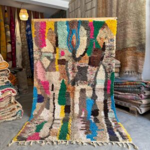Ain Lezzine Handgemaakt Boujaad Wol Vloerkleed Hoofdafbeelding